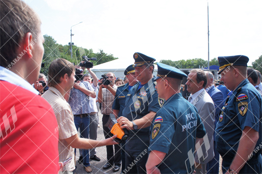 Демонстрация оборудования в Пятигорске 27.07.2012 г.